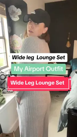 My Go To Travel outfit! Its crazy soft, lightweight! I love a highwaisted wide leg pant. The perfect lounge set💜 #loungeset #widelegpant #widelegpantsoutfit #travelootd #airplaneoutfit #OOTD #travellife #momootd #minimalist #minimalistoutfits  #squareneckbodysuit #bodysuit  #momfashion 