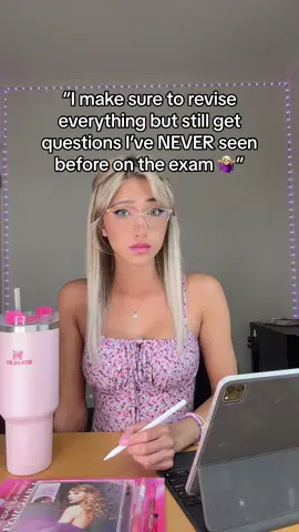 A SIMPLE solution to such a common problem! ✅🧠👩🏼‍🎓💯 - THE PROBLEM 😫: Sometimes even good students who put in the effort to study hard, do poorly on exams because they are faced with questions they’ve “never seen before”.  This is likely due to the fact that your teachers are wanting to see if you can learn to APPLY your knowledge, rather than just rote learn theory without actually understanding.  As such, the questions on your exam may not be straightforward, and might be hidden in a case example (e.g. instead of “Define an enzyme”, the question might be “Explain how the enzyme Lactase allows humans to consume milk” and when you answer, you’ll need to work the definition of an enzyme in there, but also apply it to the specific enzyme Lactase). . THE SOLUTION 🙌🏽:  Use practice questions in the same style as the exam (from the textbook, past year exams, or online resources) to learn how to understand APPLY content rather than simply rote learn it ✍🏼✍🏼 This will enable you to apply it to any situation or example that you might encounter on the exam.  And it will lead to MUCH better performance on your exams, but also in the real world and with real-life problems 💯 - #studytok #studywithme #studytips #examtips #examready #examseason #studyhacks 