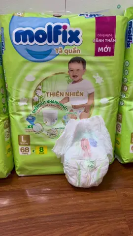 Tã/ Bỉm Quần Molfix Thiên Nhiên #hcmchuyenbim #xuhuongtiktok #molfix 