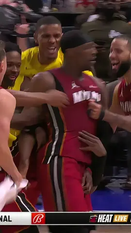 Bam Adebayo Calls Game With Rare 3-Pointer🥵 #foryou #foryoupage #fyp #basketball #hoopsnation #hoopscorner #bamadebayo #miamiheat #gamewinner #buzzerbeater 