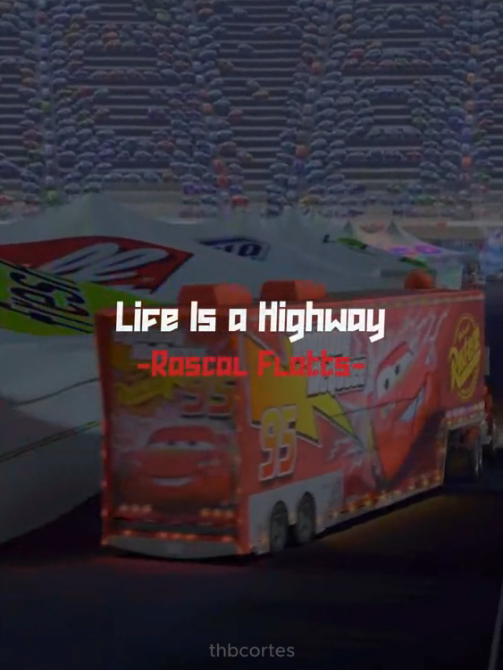 Life is a Highway! #carros #cars #carrosfilme #carsmovie #mcqueen #lifeisahighway #mac #satisfying
