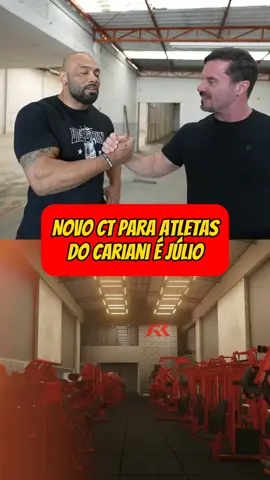 Cariani e Júlio vão abrir um novo ct para atletas confira. #renatocariani  #musculacao  #maromba 