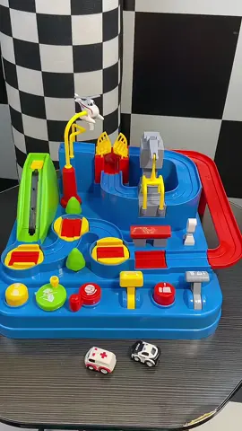 Car adventure game track toys #mainan #kidstoys #fyppp #childrenstoys #caradventures #tiktokshop 