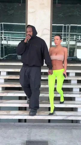 Ye x Bianca 🎥 Shot by me: #trending #fashion #fyp #kanyewest #kimkardashian #foryourpage 