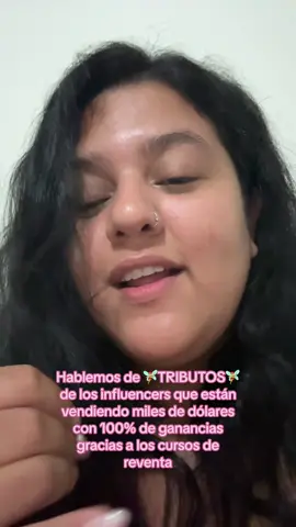 Replying to @La Mandrágora aqui voy yo a llevar mas a fondo este tema de los cursos de reventa! Otro gran red flag es decir que gana el 100% de la venta jajajaja #cursosonline #cursosgratis #marketingdeafiliados #estafapiramidal? #libertadfinanciera💸 #venderonline #finanzasparamujeres 