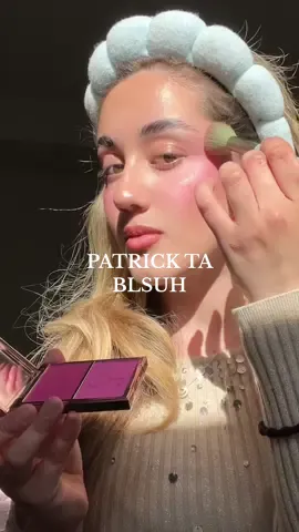 trying viral blush and method by @patrick ta worth the hype🙏