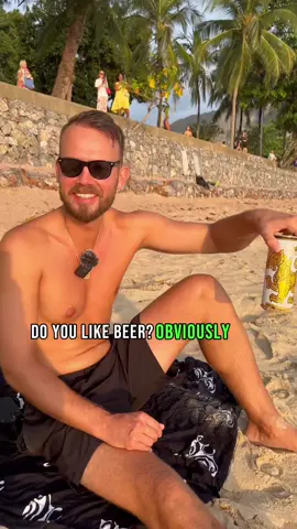 Interviewed a Czech traveler on a beach in Thailand. He was very friendly and kindly agreed to participate in the filming. Thank you for your cooperation in the shooting. #thailand #traveltgailand #czech #englishstudy #learningenglish #workingholiday 