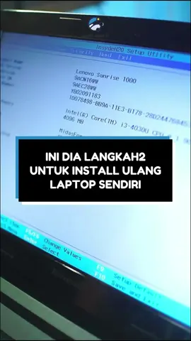 auto jago instal ulang windows sendiri #servicelaptopbandung #tipsandtricks #konsultasigadget #tipsgadget 