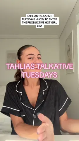 Here’s how YOU enter your HOT GIRL PRODUCTIVE ERA ASF💅🏽💅🏽💅🏽 Self care>>> #contentcreator #SelfCare #hotgirl #productive #hotgirlproductiveera #productiveera #productive #makebed #goodbreakfast #lookgoodfeelgood #exercise #journal #getoffyourphone #6steps #tahliastalkativetuesdays 