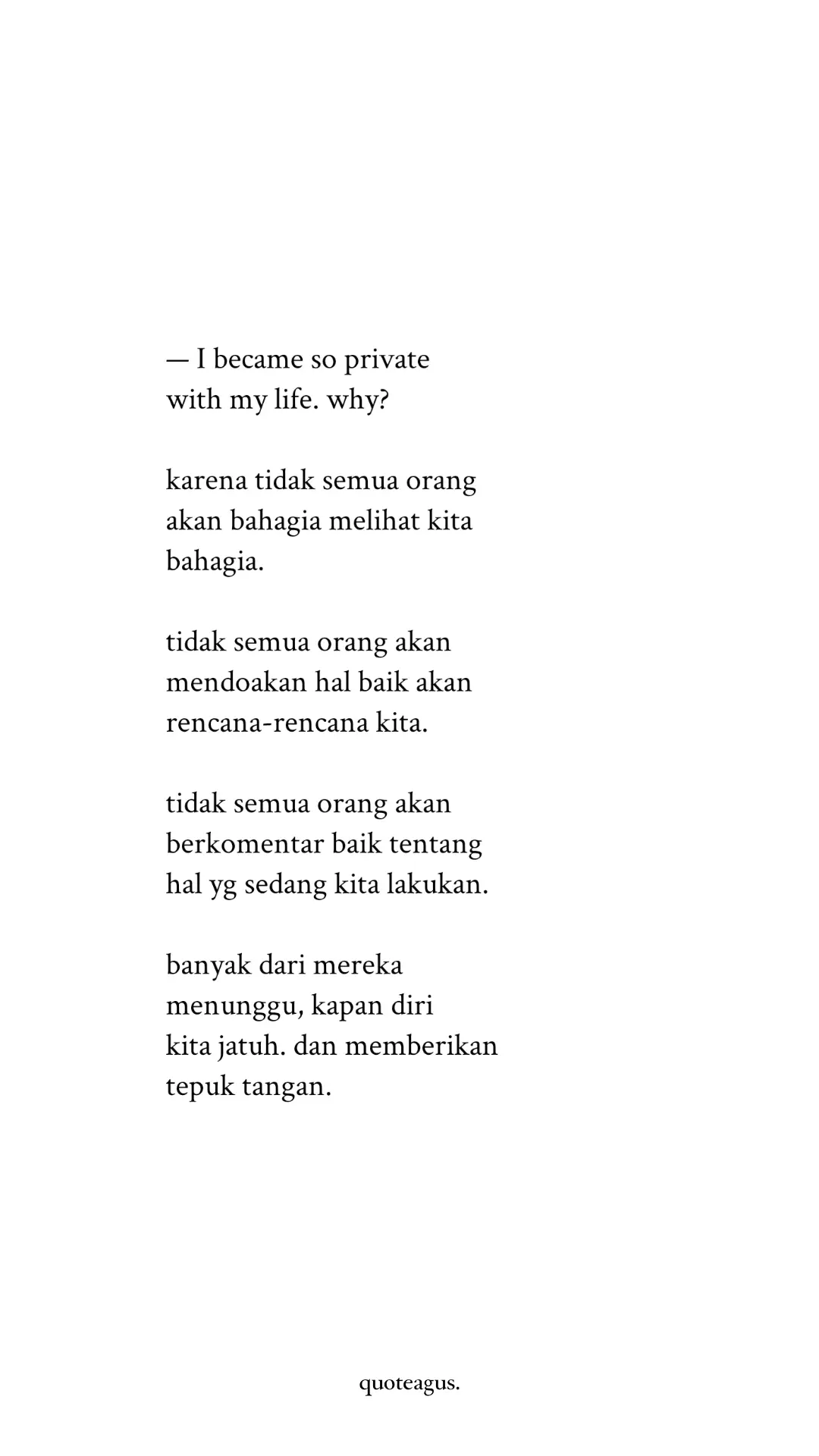 #quoteagus 
