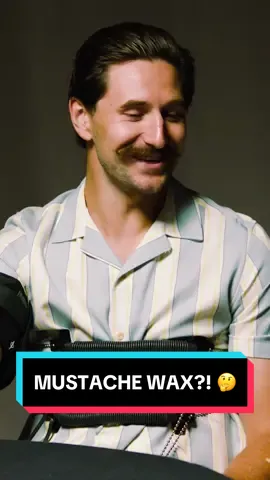 ❌ stick wax ✅ mustache wax #liedetector #hockey #mustache  