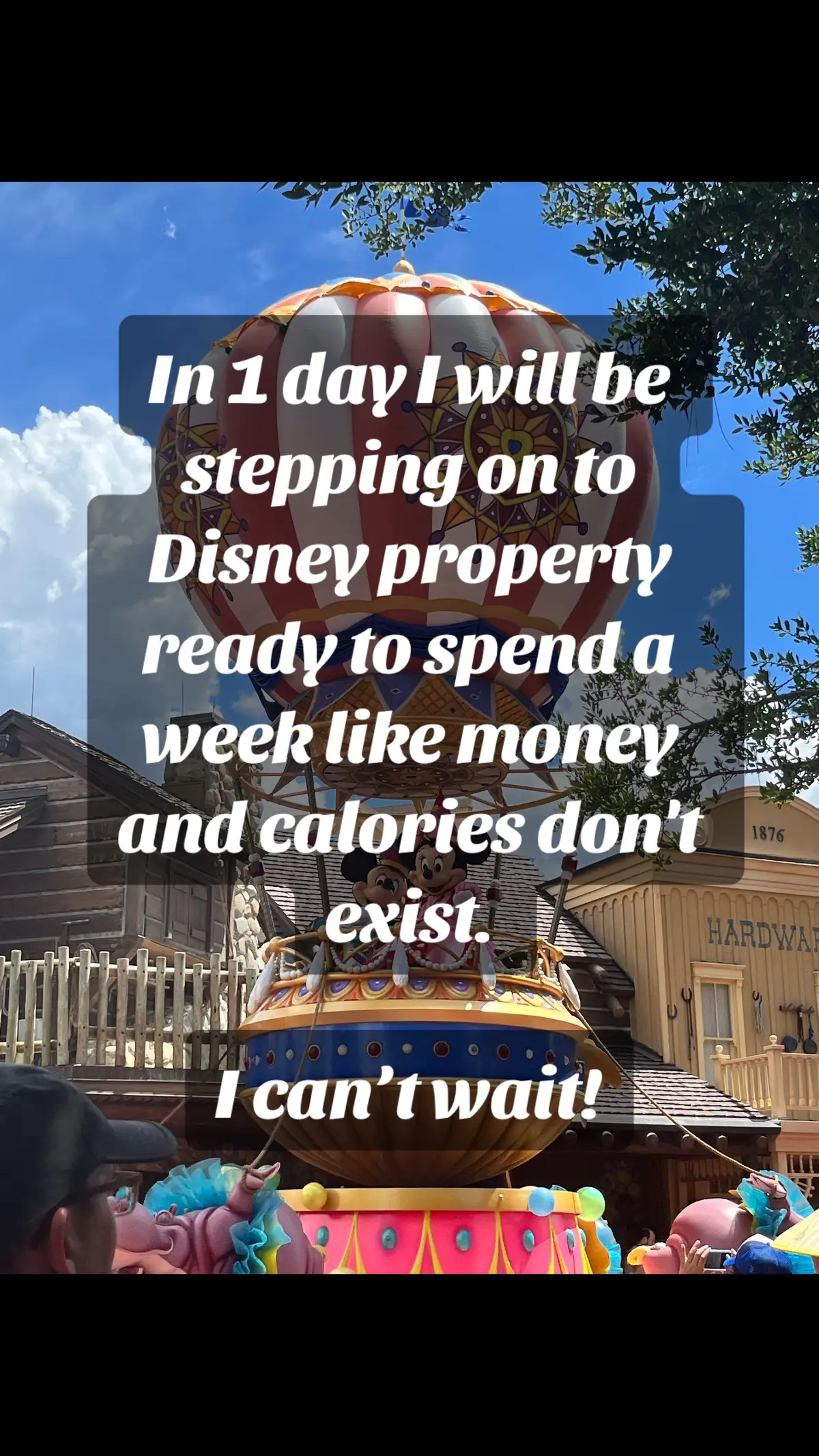 We having been planning this vacation for months, and we are finally only 1 day away to jumping in fhr car and having a wonderful Disney vacation! #disneyvacay #disneyworld #vacationtime #outofoffice #disneymom #disneyparks #disneytiktok #moneyandcaloriesdontexist #vacaytime #disneyholiday #offtoseemickey #orlando #9hourdrive 