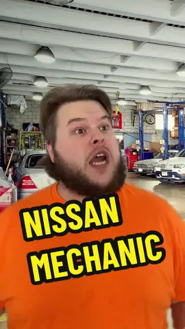 Nissan at the mechanic #car #nissan 