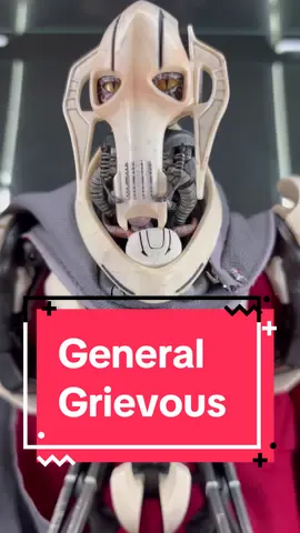 He’s shorter than I expected. #sideshow #sideshowcollectibles #hottoys #generalgrievous #starwars #separatist #collection #sixthscale #droid 