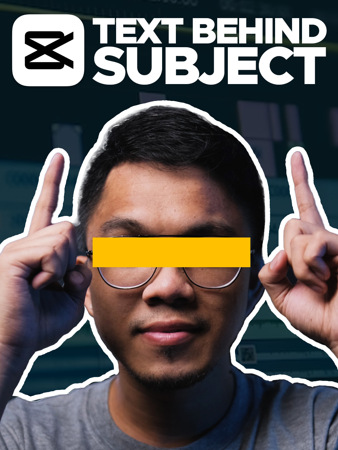 Capcut Tutorial - Text Behind Subject  💡 here's how you can put text behind a subject in your videos. let's do it using just your SMARTPHONE and CAPCUT.  how will you use this video editing style? 🤔  #duekneel #mobileediting #capcut #tutorial