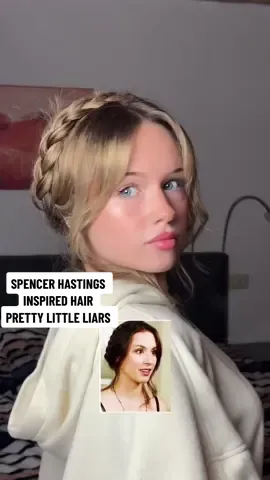 Replying to @Ellamay🫶🫶🫶 spencer hastings cute milkmaid braided hairstyle ☺️ #spencerhastings #spencerprettylittleliars #spencerhastingsedit #prettylittleliars #pll #prettylittleliarsedit #plledit #plledits #hairinspo #hairideas #hairstyle #cutehairstyles #hair #milkmaidbraids #braids #braidstyles 