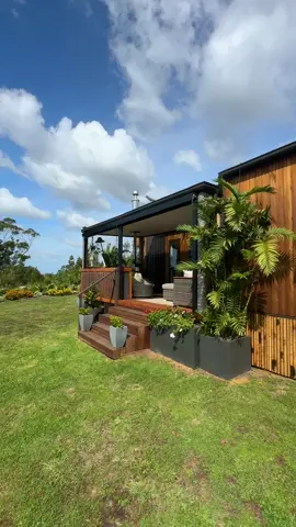 This stunning off grid tiny home is a real beauty! ❤️ Enjoy this short tour and remembr you can see the full video on YouTube!  #tinyhouse #housetour #offgrid #Home #livingbiginatinyhouse 