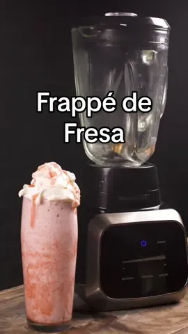 Frappe de Fresa 🍓🥤#powerxl #elpoderentusmanos 