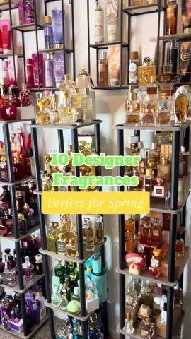It’s officially the first day of Spring!! And what better way to start it off than with some beautiful designer fragrances! 😍 spot any of your faves? 👀 #springperfume #springfragrances #perfumetiktok #fragrancetiktok #fyp #foryoupage #perfume #fragrance #perfumeforwomen 