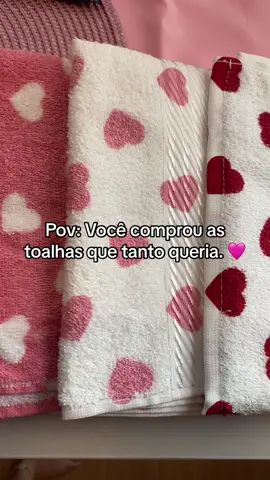 As toalhas mais lindas! 🩷 #dicas_utilidades #dicasdecasa #casarosa #comprasprolar #apemrv #comprinhas #shopeecasaedecoracao #comprinhasshopee #toalhasdohler #lardocelar #comprinhasparacasa #foryou 