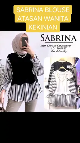 SABRINA BLOUSE ATASAN WANITA KEKINIAN#fypシ #atasanwanita #style #fyp #bisaCOD #kekinianbanget 