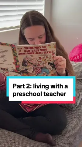 Part 2: living with a preschool teacher #preschool #preschoolteacher #skit #funnyskits #comedyskit #teachersoftiktok #teachersbelike 
