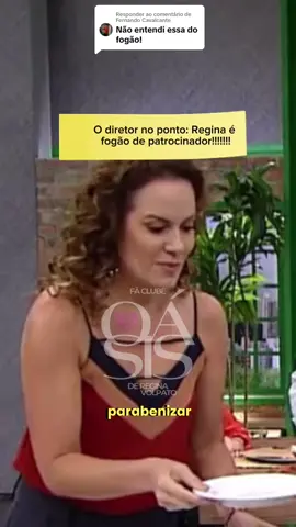 Respondendo a @Fernando Cavalcante Já que muitas pessoas perguntaram aqui o pq do fogão. Trouxemos esse meme. Que segue vivo! 😂 #euadoreriateressefogao #memedofogao #falandoserioagoraeuteriaessefogao #reginavolpato #faclube #programaChegaMais #sbt #ChegaMais 