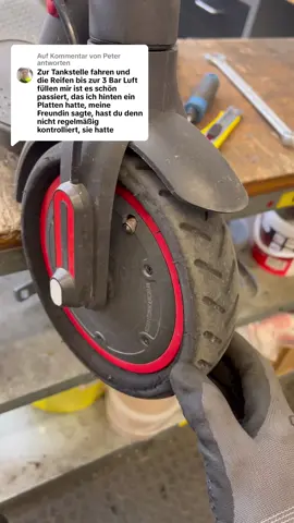 Antwort auf @Peter hast du fragen bezüglich E-Scooter? Schreibe mir hier #viral #fyp #fürdich #omidomb #01music #escooter #eroller #xiaomi #ninebot #wien #reifenwechseln #reparierenstattwegwerfen #reparieren #tutorial 