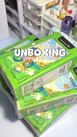 Giấy ăn thui mà. Có cần phải đẹp đến vậy khum🤭 #giayruttreotuong #giayan #giayrut #unboxing #unbox #fyp #xuhuong #LearnOnTikTok #trend #unboxwithTep 