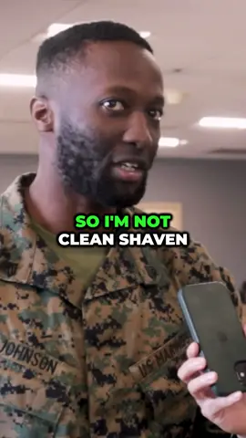 Can you join the military with a beard? 🤔 #military #marines #army #navy #airforce 