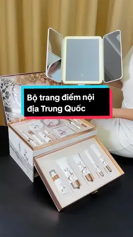 Bộ quà tặng trang điểm nội địa Trung Quốc đầy đủ phụ kiện cho chị em 🥰#tiemdecor98 #makeup #lamdep #botrangdiem #botrangdiemmeiyu 