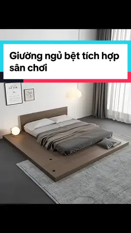 Giường ngủ bệt phong cách Hàn Quốc cho không gian phòng ngủ rộng #xuhuong #thịnhhành #thịnhhanh #nộithấtnhàđẹp #decorphongngu #noithatlaprap #nộithất #giuongngugiadinhvn #giườngngủđẹp #giườngngủ #nộithatphongngu 