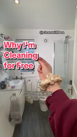 This is Why I’m Cleaning for Free #freecleaning #deepclean #powerclean #tiktokcreatorfund #free  