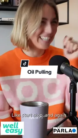 Oil pulling! Do we love it or not? #oilpulling #oilpullingbenefits #oilpullingforteeth #oilpullingmethod #oilpullingresults @Melissa 