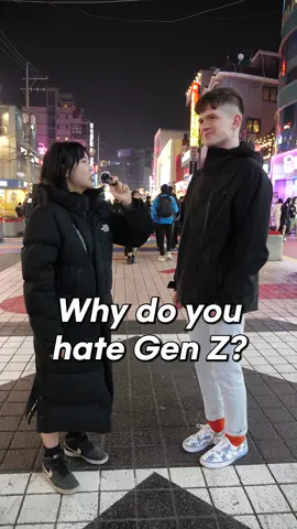 Gen-z is the worst generation ? 🫣💀 #streetinterview #genz #korea #zillennial 