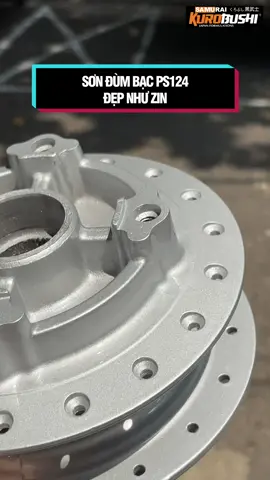 Sơn đùm xe máy tại nhà màu bạc như zin bằng #sonsamurai #sonxemay #motorcycle #sontainha #sonxitxemay #xuhuong #fyp 