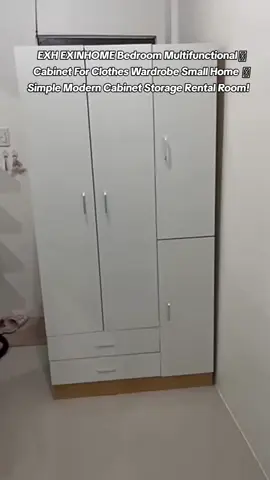 EXH EXINHOME Bedroom Multifunctional Cabinet For Clothes Wardrobe Small Home  Simple Modern Cabinet Storage Rental Room!#bedroom #multifunction #cabinet #wardrobe #storage #clothesstorage #multifunctionalstorage #fypシ #fypage #fypシ゚viral #fyp #fy #DIY #diycabinet 