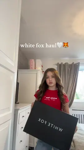 White fox haul 🤍🦊 OBSESSED with every single piece!! I got yous a little discount code! Use code RUBYALEXIS for 15% off everything 😍❤️ #whitefoxboutique #whitefox #whitefoxhaul #unboxing #fypシ #foryoupage #rubyalexis #tiktokmakemefamous #whitefoxtracksuit #pr #gifted 