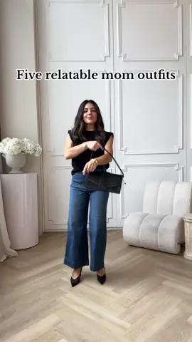 5 relatable outfits for moms - whether you’re heading out for dinner and drinks, the office, sports or need a chill night in @spanx has you covered!  GIULIANIXSPANX for 10% off + free shipping #spanxpartner #momstyle #millennialmoms #springoutfit #stylingtipsforyou #fashioninspo 