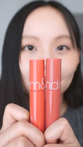 10 NUDY PEANUT VS 18 MULLED PEACH  YesStyle Code: Lululand22  Olive Young code: Lululand05 #kbeauty #oliveyoung #yesstyle #reels #liptint #lipswatch #oliveyoung_global #oliveyoungaffiliate  #romand #juicylasting #kbeauty #makeup #liptint #fyp #foryou 
