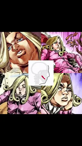 araki couldnt bring himself to make an ugly main villain lmao #jjba #jojosbizarreadventure #jjbameme #sbr #steelballrun #funnyvalentine #mewing 