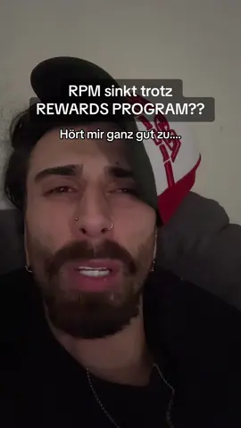 Der RPM im Creative Rewards Program sinkt bei vielen???  #creativerewardsprogram #rewardsprogramm #tiktokupdate2024 #tiktoktipps #socialmediamarketing 