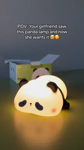 It is too cute, obviously she will want it 🥹💕 #light #night #sleep #cute #panda #viral #fyp #TikTokMadeMeBuyIt 
