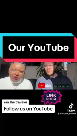 WATCH FULL VIDEO ON OUR YOUTUBE ACCOUNT - LINK IN OUR PROFILE 😊🫱🏿‍🫲🏼 Because a lot of people often ask us about how we met and to get more informations about us and our lives @Kofi The Traveler and I decided to start a new series on our YouTube channel. There we‘ll be talking about all these questions for those of you who wanna know more about us.  But dont worry we‘ll still post our funny videos every Tuesday, Thursday and Sunday here on TikTok :) have fun and a blessed day :) #yaathetraveler #twi #couple @Nana Yaa 