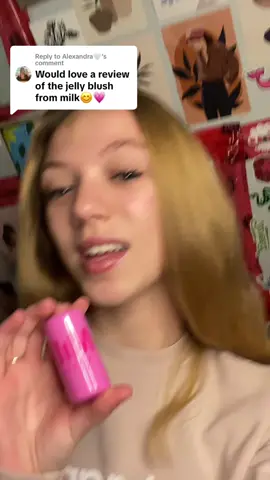 Replying to @Alexandra🤍 Reviewing the @milkmakeup  jelly tint blush! 🩷🥰#jellyblush #milkjellytint #BeautyTok #makeuptok #sephora #milkmakeup 