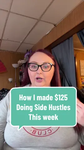 How I made $125 doing side hustles this week.  #sidehustles #sidehustle #survey #onlinesurveys #uhrs #primeopinion #crowdtap 