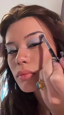 i think baby blue compliments brown eyes so well