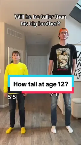 How tall were you at age 12? Or hope to be? #tall 