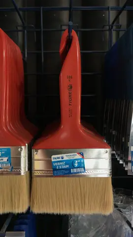Pincéis/trinchas de melhor qualidade. #tigre #materialdeconstrução #construção 