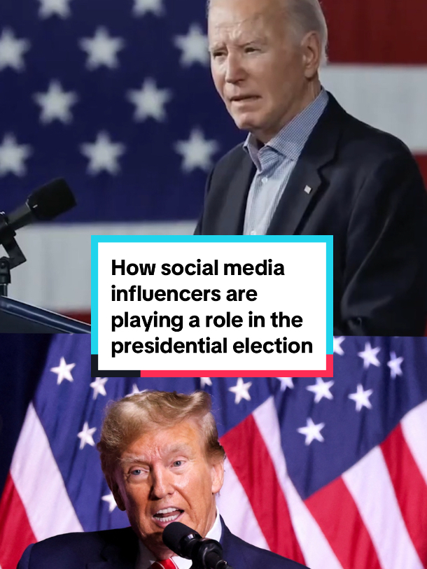 How social media influencers are playing a role in the presidential election Influencers on social media are playing a key role in President Biden’s re-election campaign. As young voters eschew traditional advertising, the campaign is using those with loyal online followings as conduits ahead of November. White House Correspondent Laura Barrón-López reports. #socialmediainfluencer #influencer #socialmedia #2024presidentialelection #2024presiden #biden #joebiden #donaldtrump #trump #socialmediapolitics #politicstiktok #pbsnewshour #pbsnews #newshour